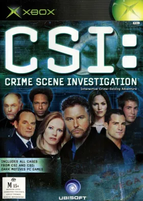 CSI Crime Scene Investigation box cover front